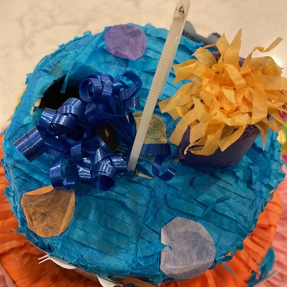 Birthday Cake Pull-String Piñata - Pusheen Themed - Picture 14 of 17